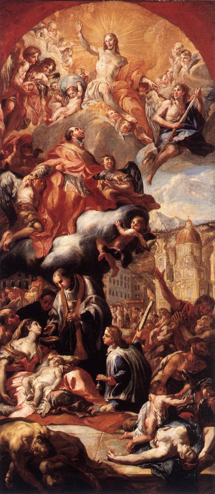 Apotheosis of St Charles Borromeo by