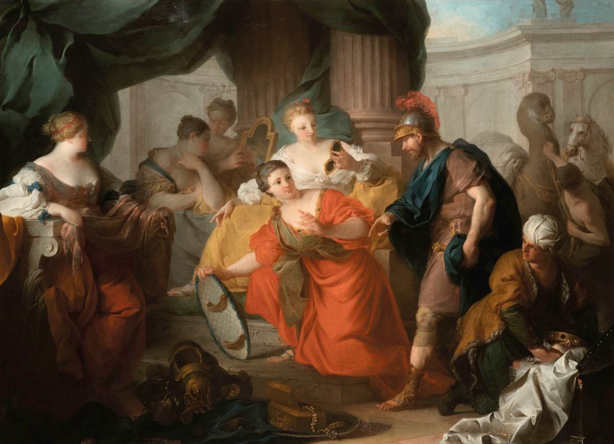 Ulysses Discovering Achilles among the Daughters of Lycomedes by