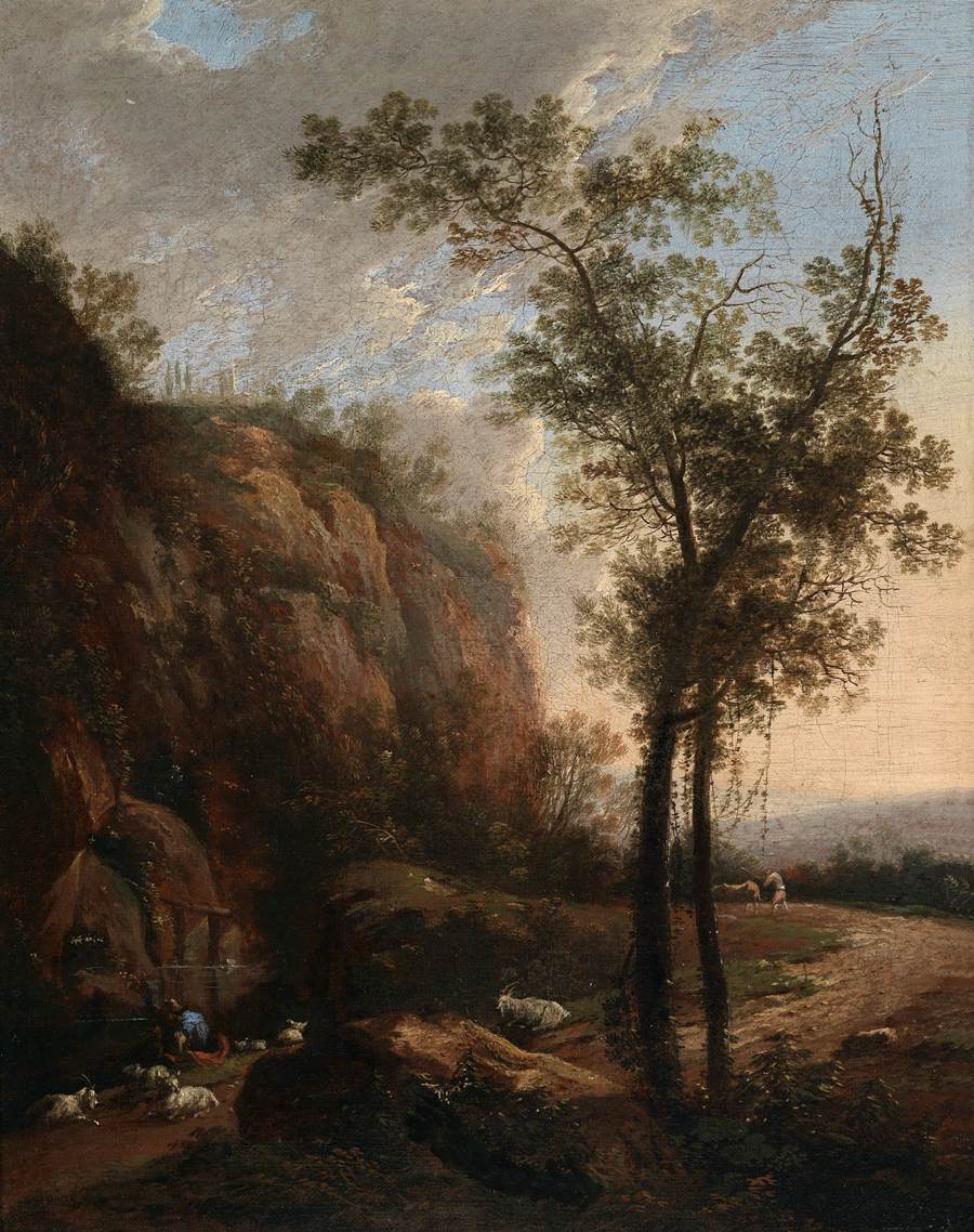 Rocky Landscape by BRINCKMANN, Philipp Hieronymus