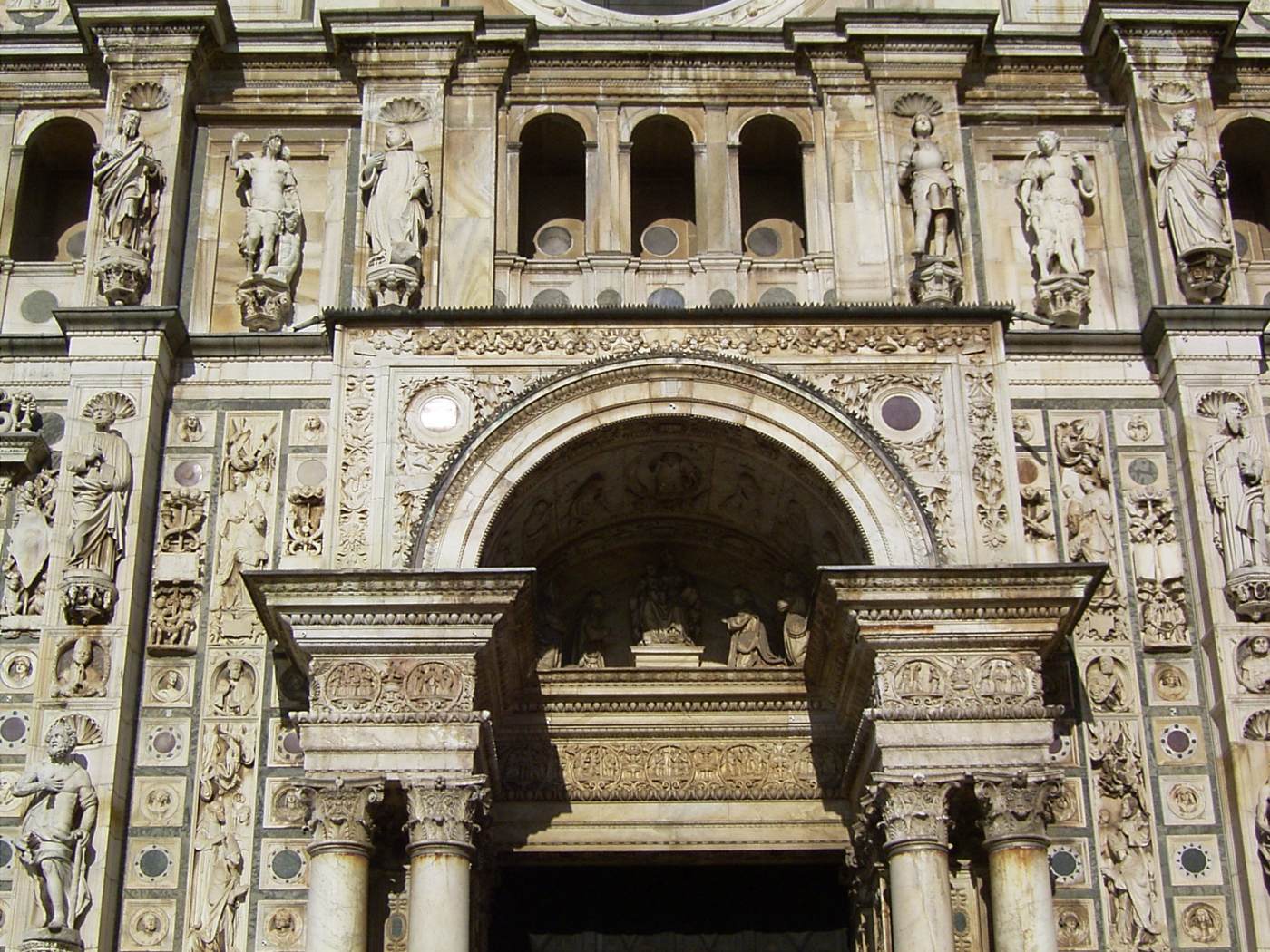 Main portal (detail) by