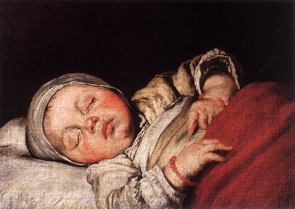 Sleeping Child by STROZZI, Bernardo