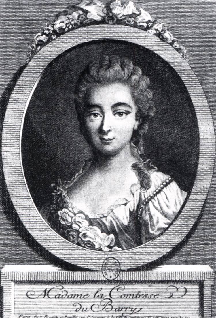 The Comtesse du Barry by GAUCHER, Charles-Étienne