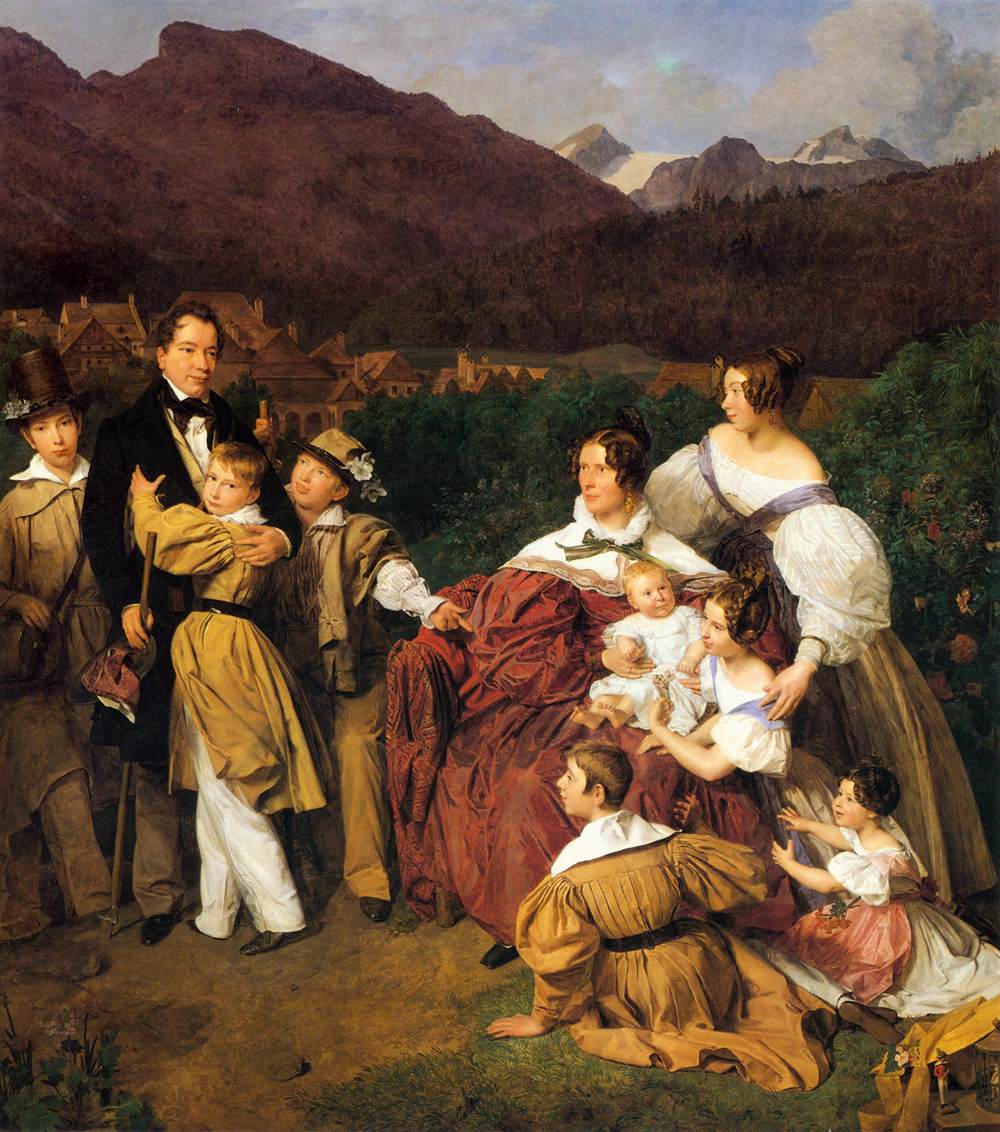 The Eltz Family by WALDMÜLLER, Fedinand Georg