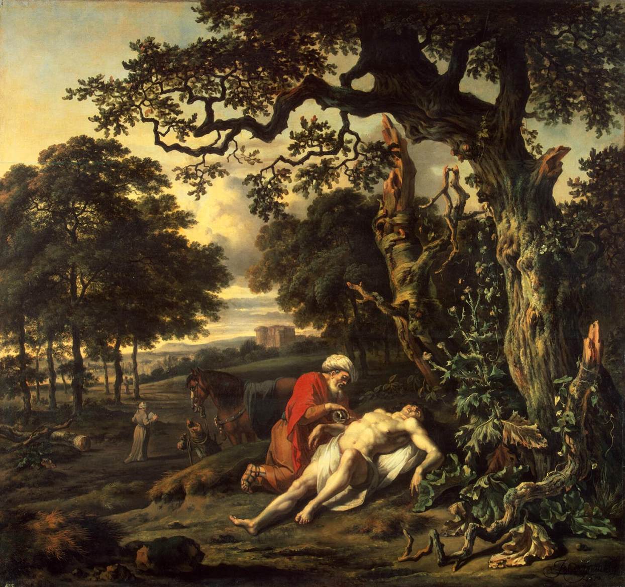 Parable of the Good Samaritan by WYNANTS, Jan