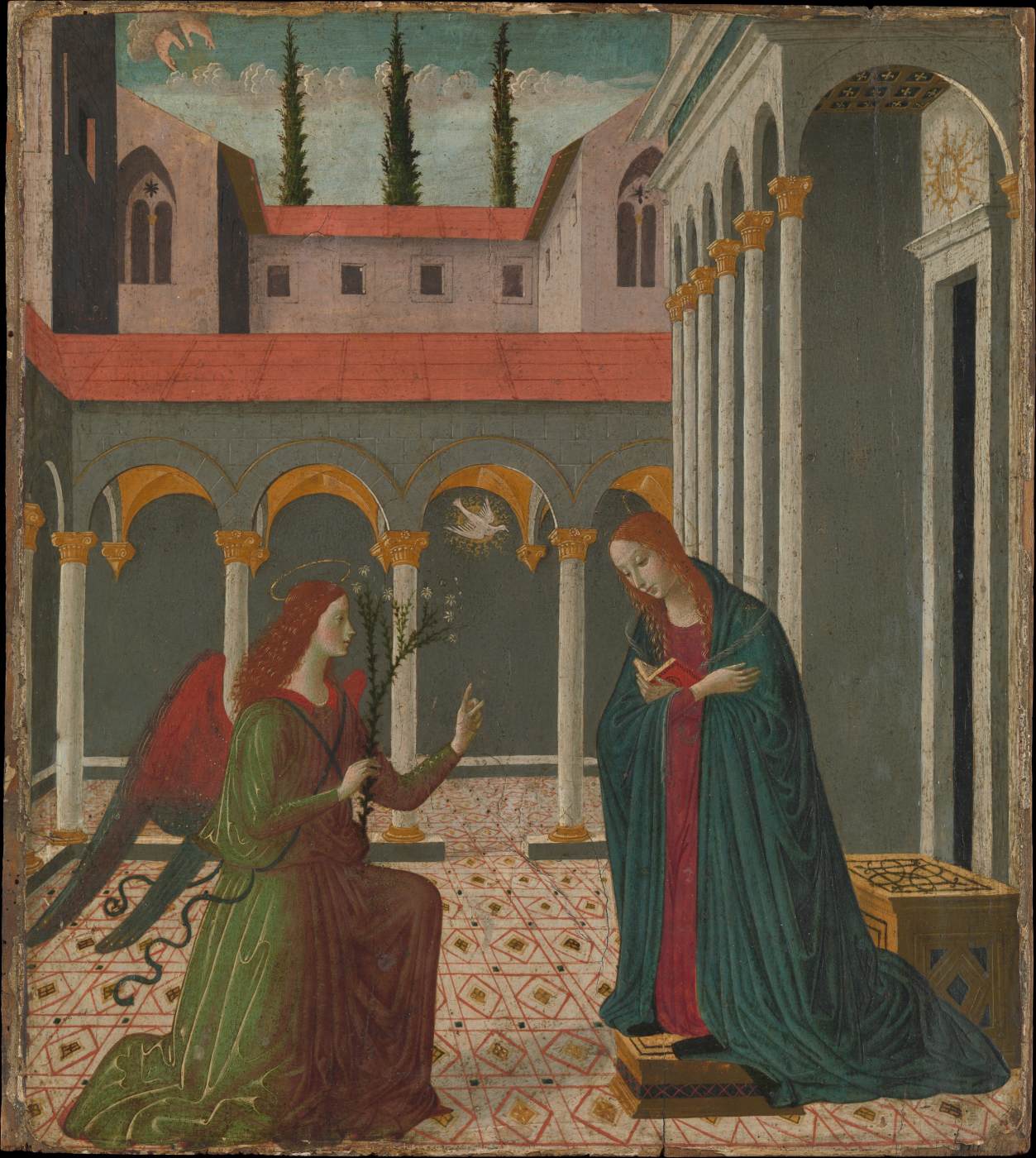 Annunciation by ALESSO DI BENOZZO