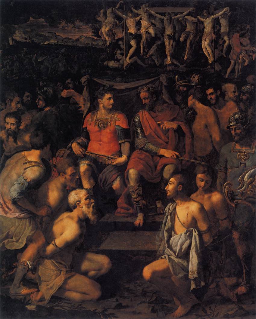 The Martyrdom of the Ten Thousand by TOSINI, Michele