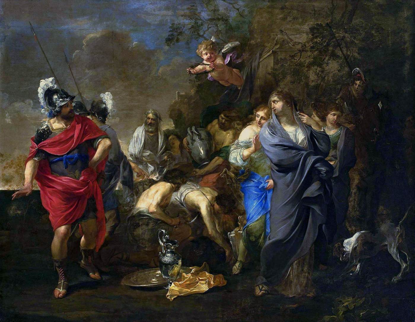 Aeneas and Dido by