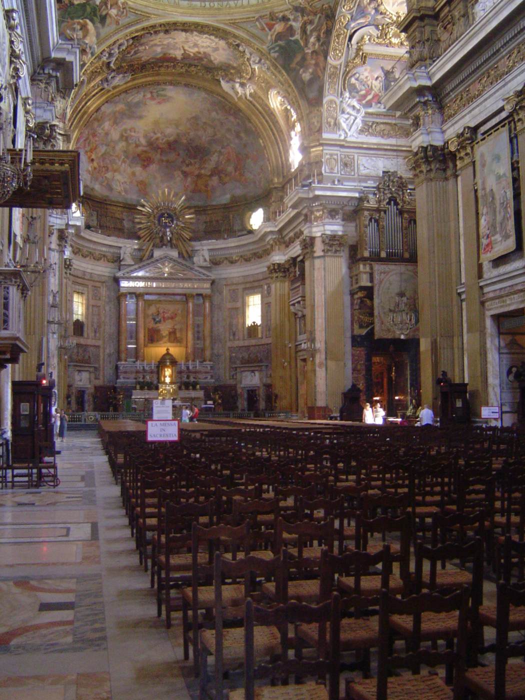 Interior view by VIGNOLA, Giacomo da