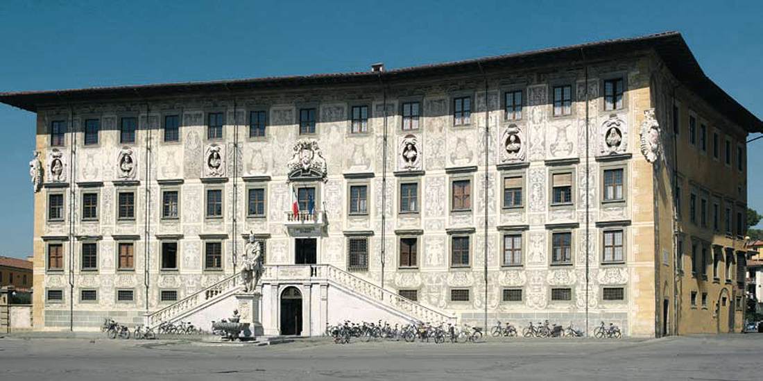 Façade of the Palazzo dei Cavalieri by