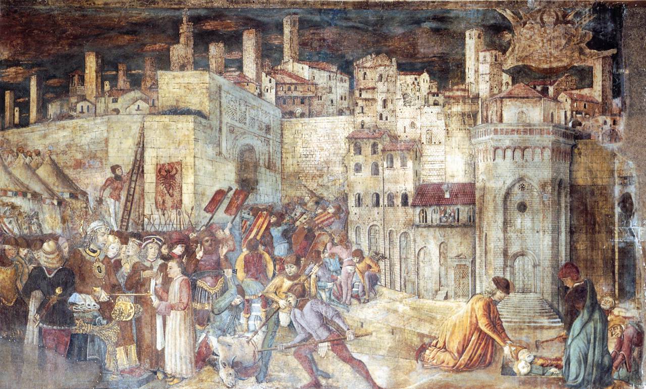 Burial of St Ercolano outside the Gates of Perugia by