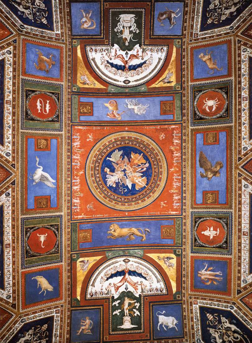 Ceiling decoration by PERINO DEL VAGA