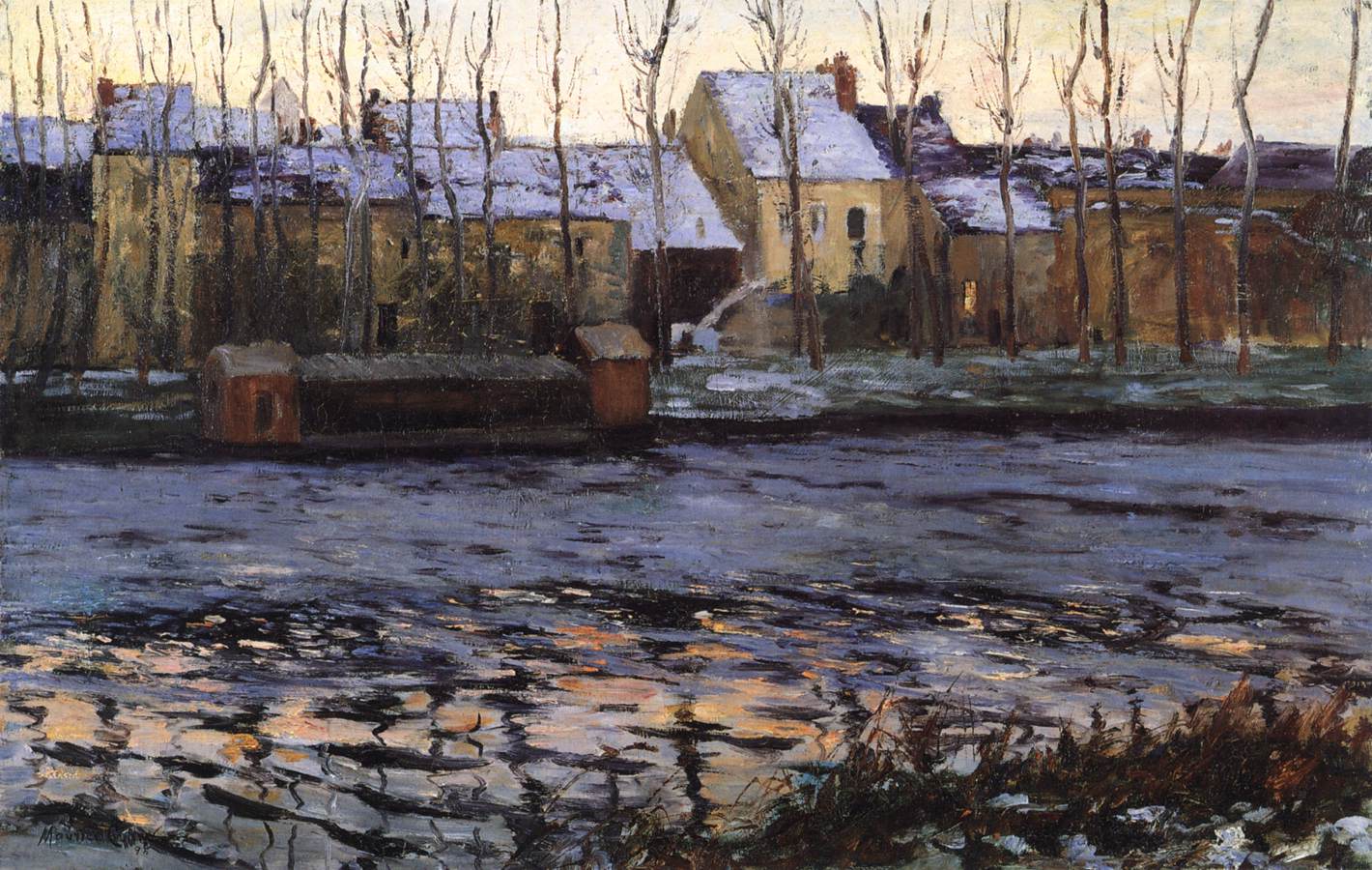 Winter at Moret by CULLEN, Maurice Galbraith