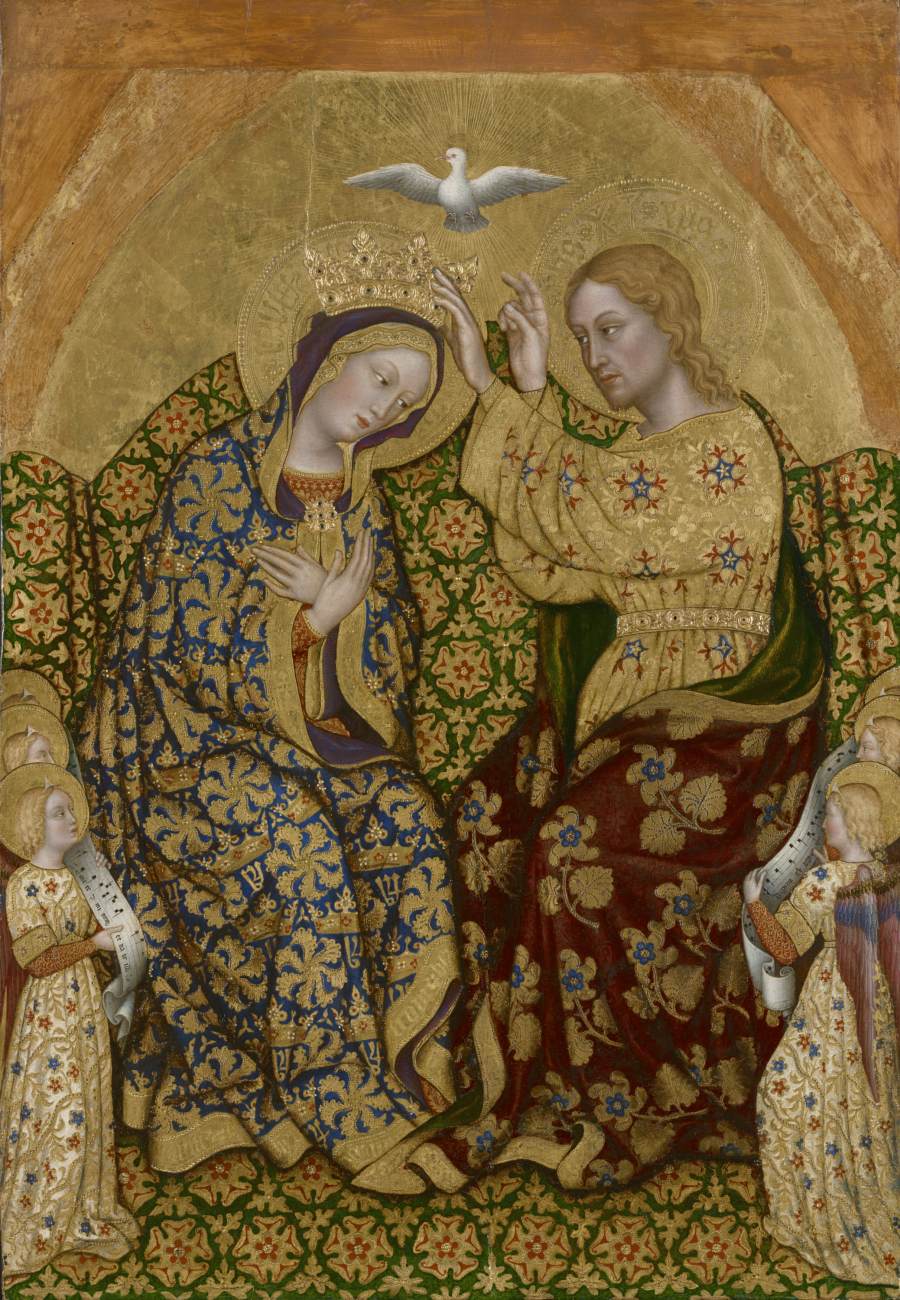 Coronation of the Virgin by GENTILE DA FABRIANO