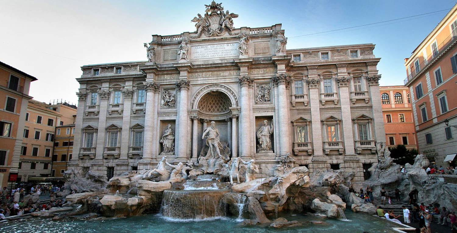 Fontana di Trevi by SALVI, Niccolò