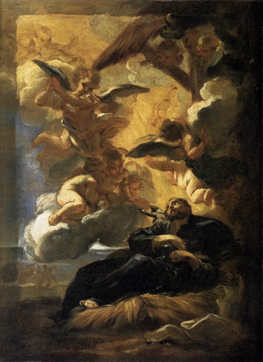 The Vision of St Francis Xavier by BACICCIO