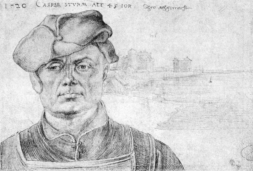 Caspar Sturm by DÜRER, Albrecht