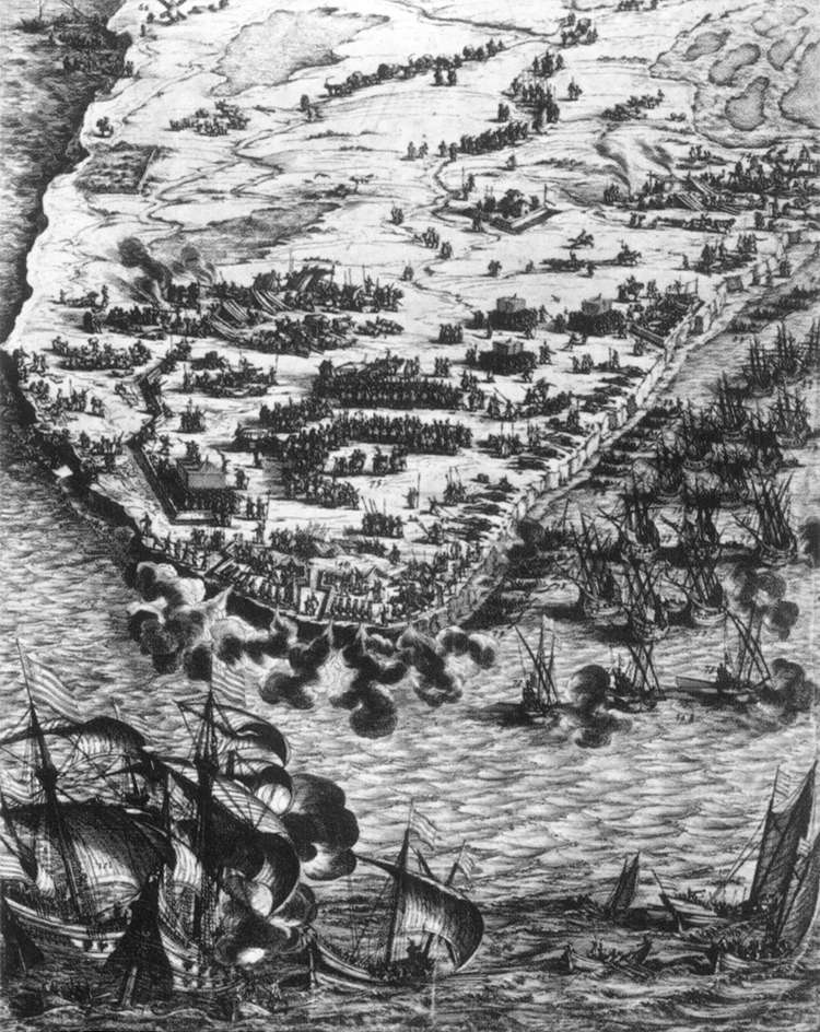 Siege of La Rochelle by