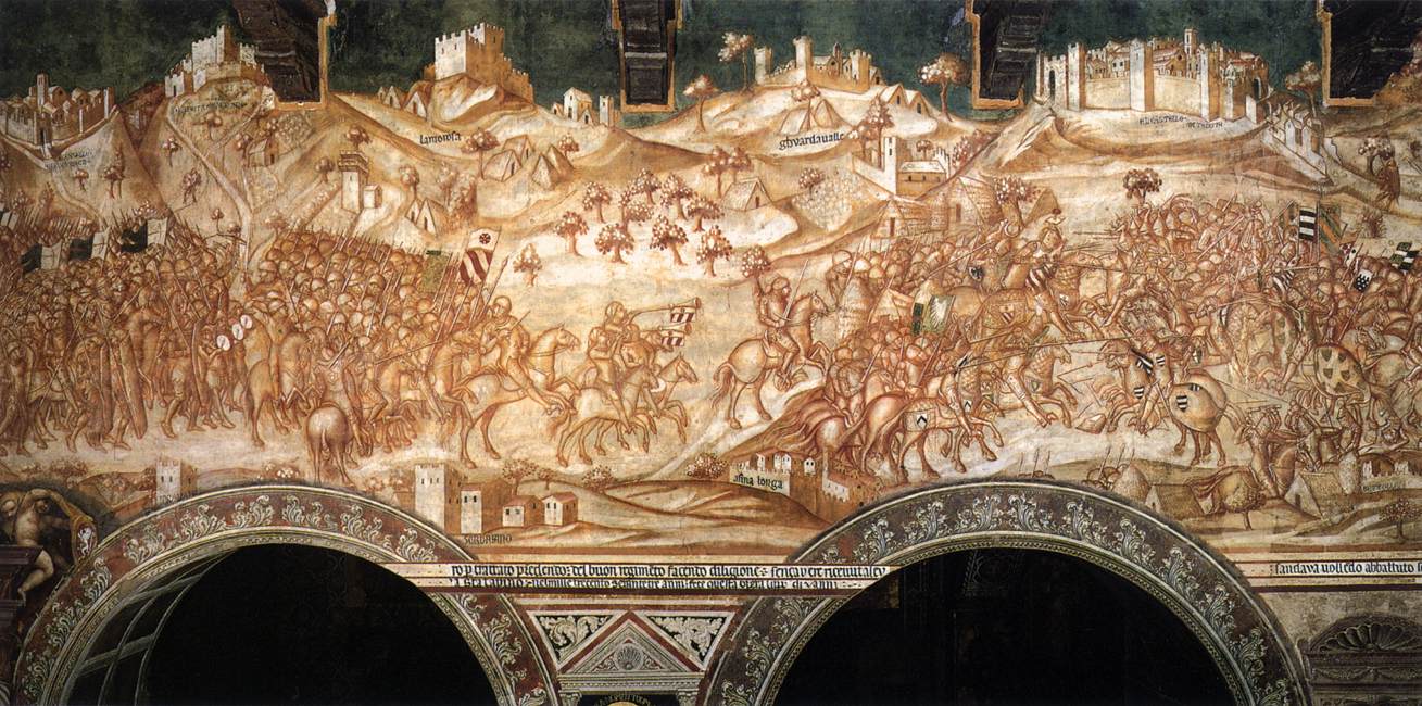 Victory of the Sienese Troops at Val di Chiana in 1363 by