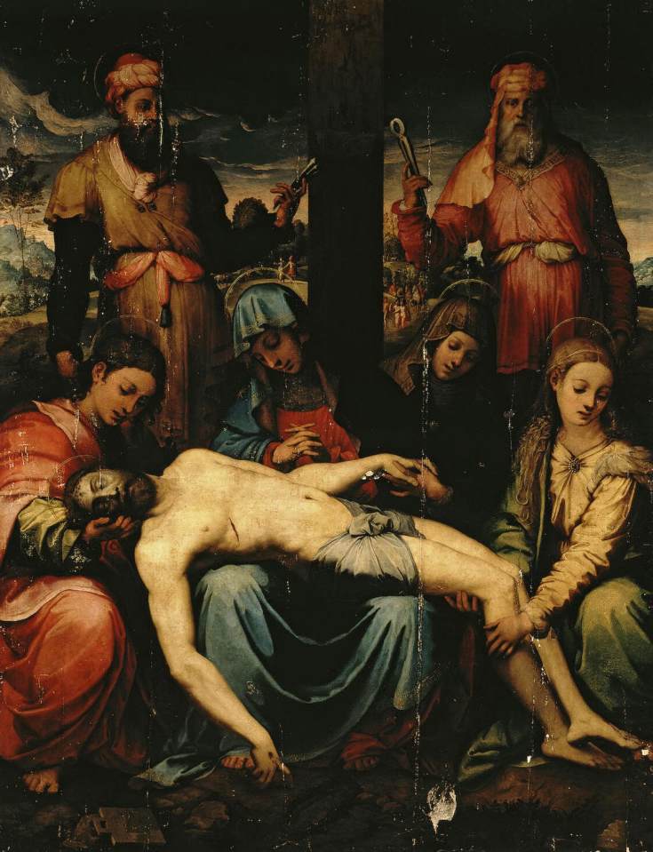 Lamentation by PERINO DEL VAGA