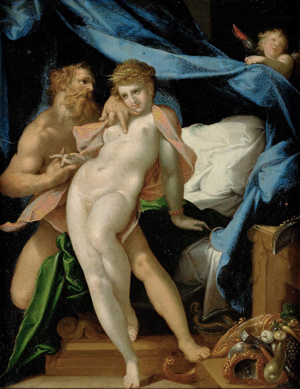 Vulcan and Maia by SPRANGER, Bartholomaeus