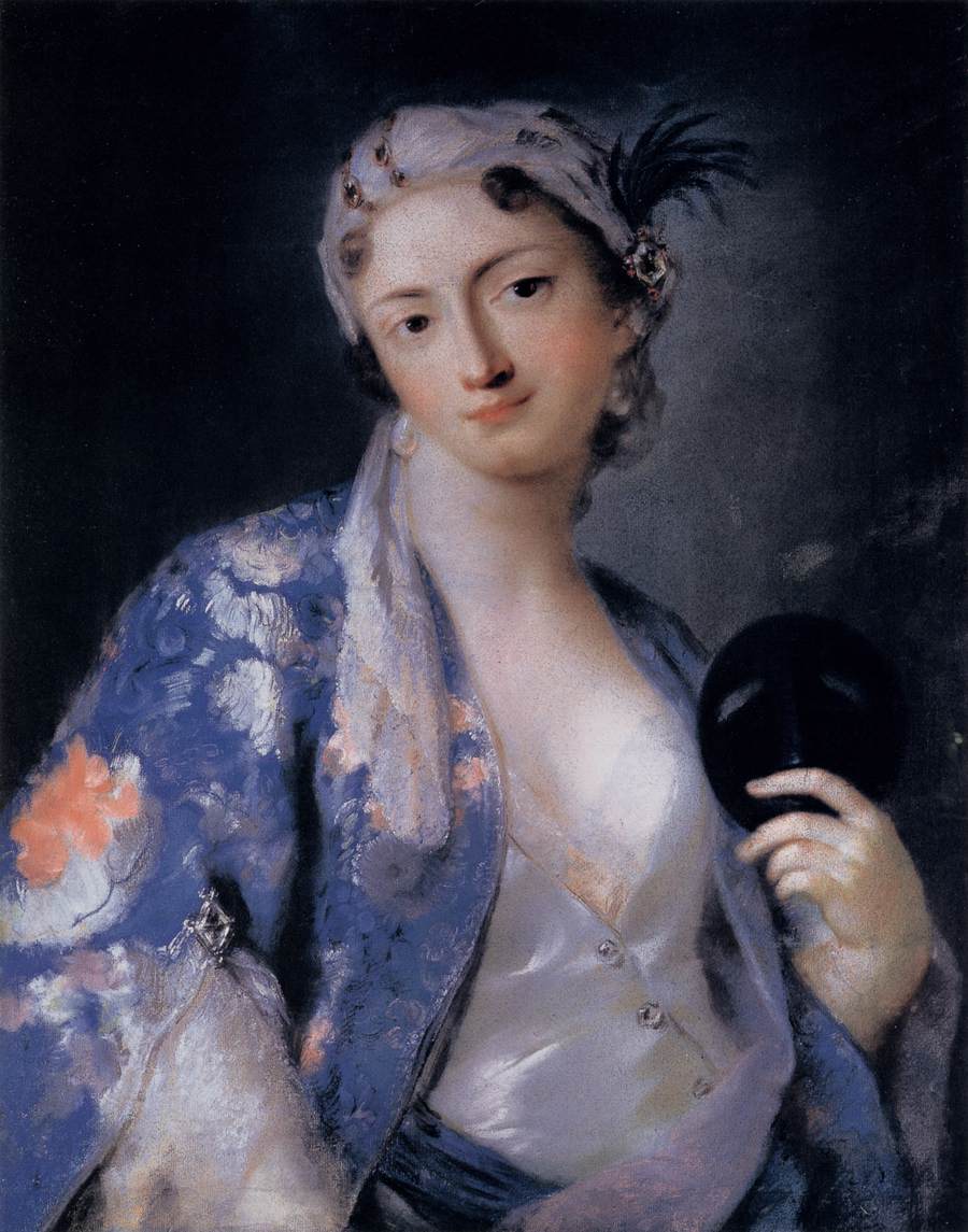 Portrait of Felicita Sartori by CARRIERA, Rosalba