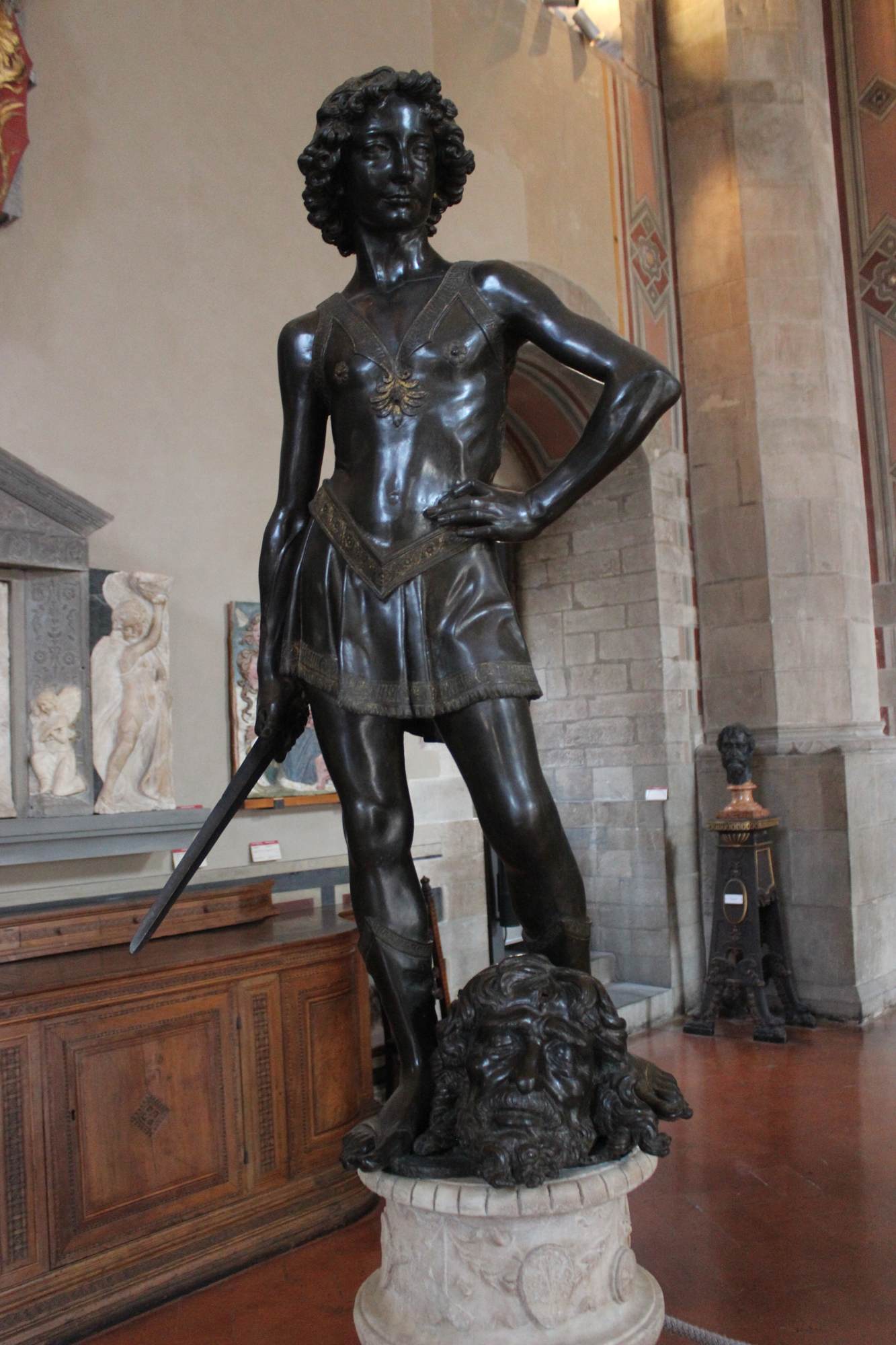 The Young David by VERROCCHIO, Andrea del