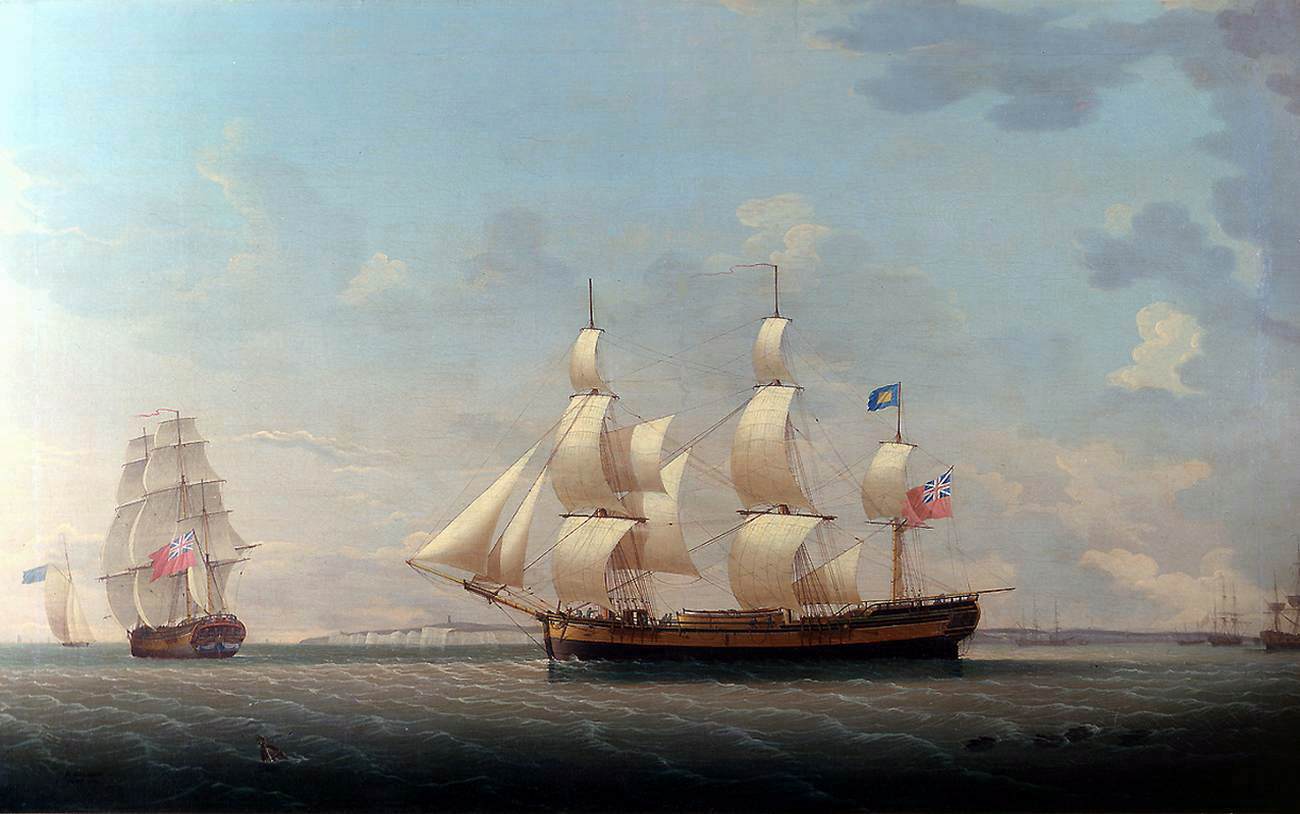 The Estridge off Dover by SALMON, Robert