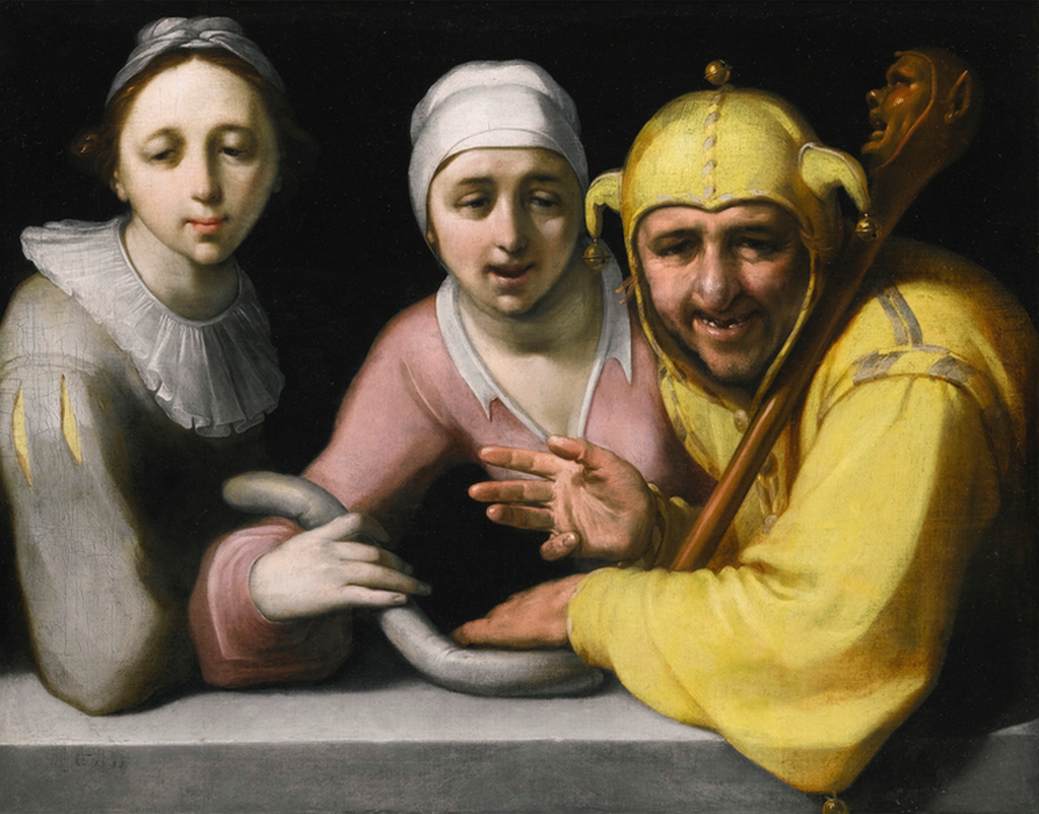 A Fool with Two Women by