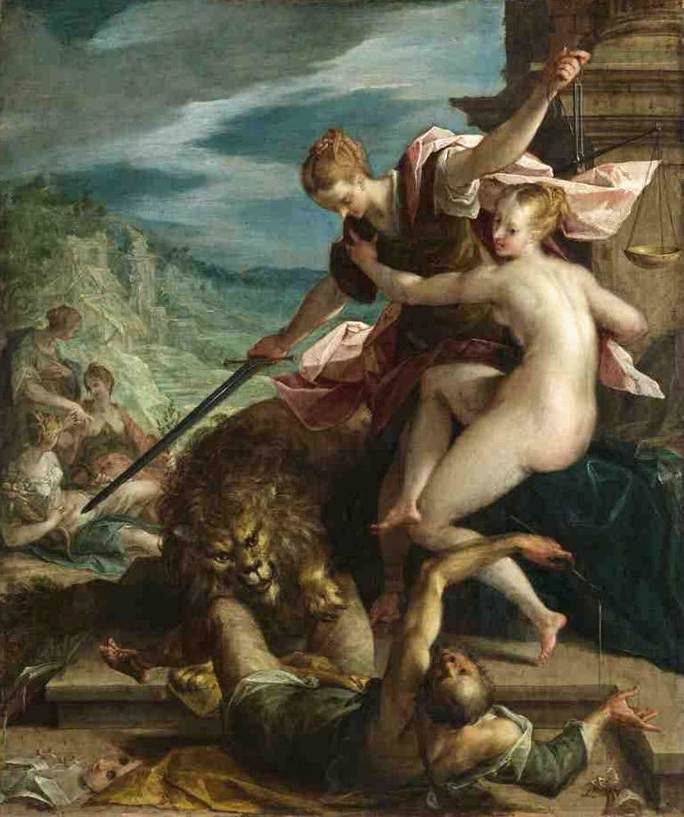 Allegory by AACHEN, Hans von