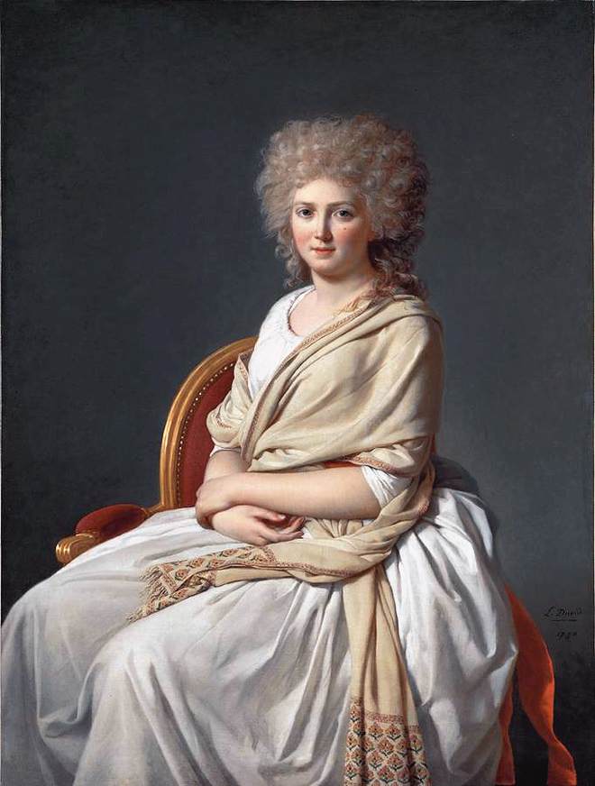 Anne-Marie-Louise Thélusson, Comtesse de Sorcy by DAVID, Jacques-Louis