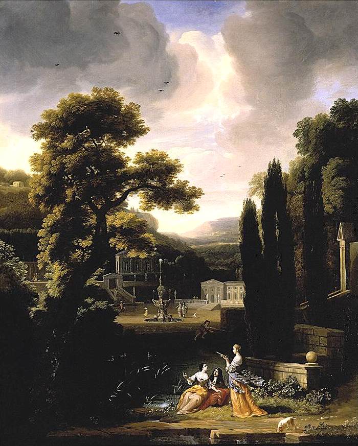 Classical Landscape with Figures by ESSELENS, Jacob