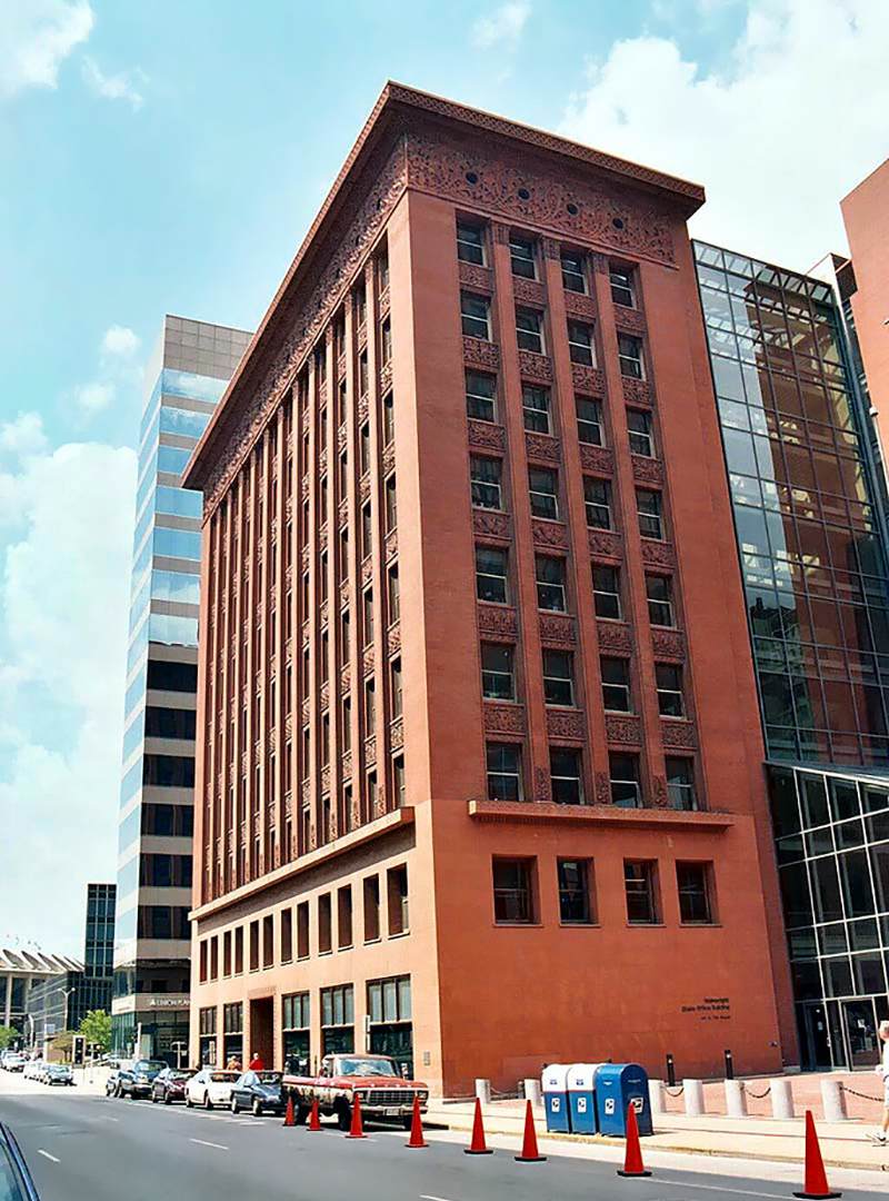 Wainwright Building: exterior view by