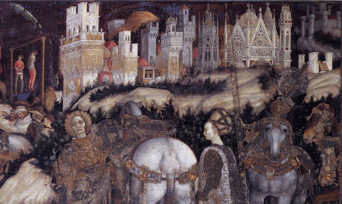 St George and the Princess of Trebizond (detail) by