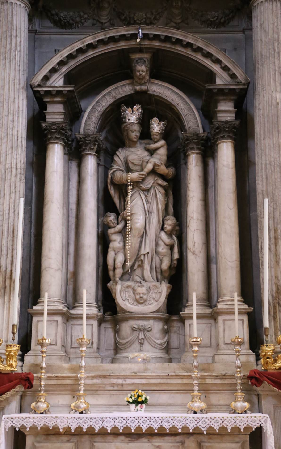 Virgin and Child with Angels by