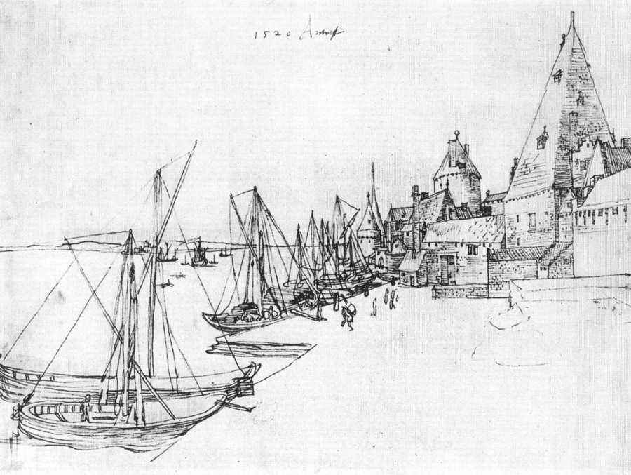 Antwerp Harbour by DÜRER, Albrecht