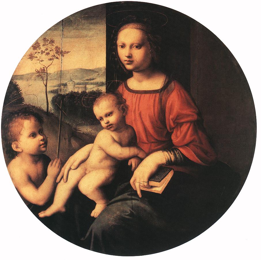 Virgin and Child with the Infant St John the Baptist by