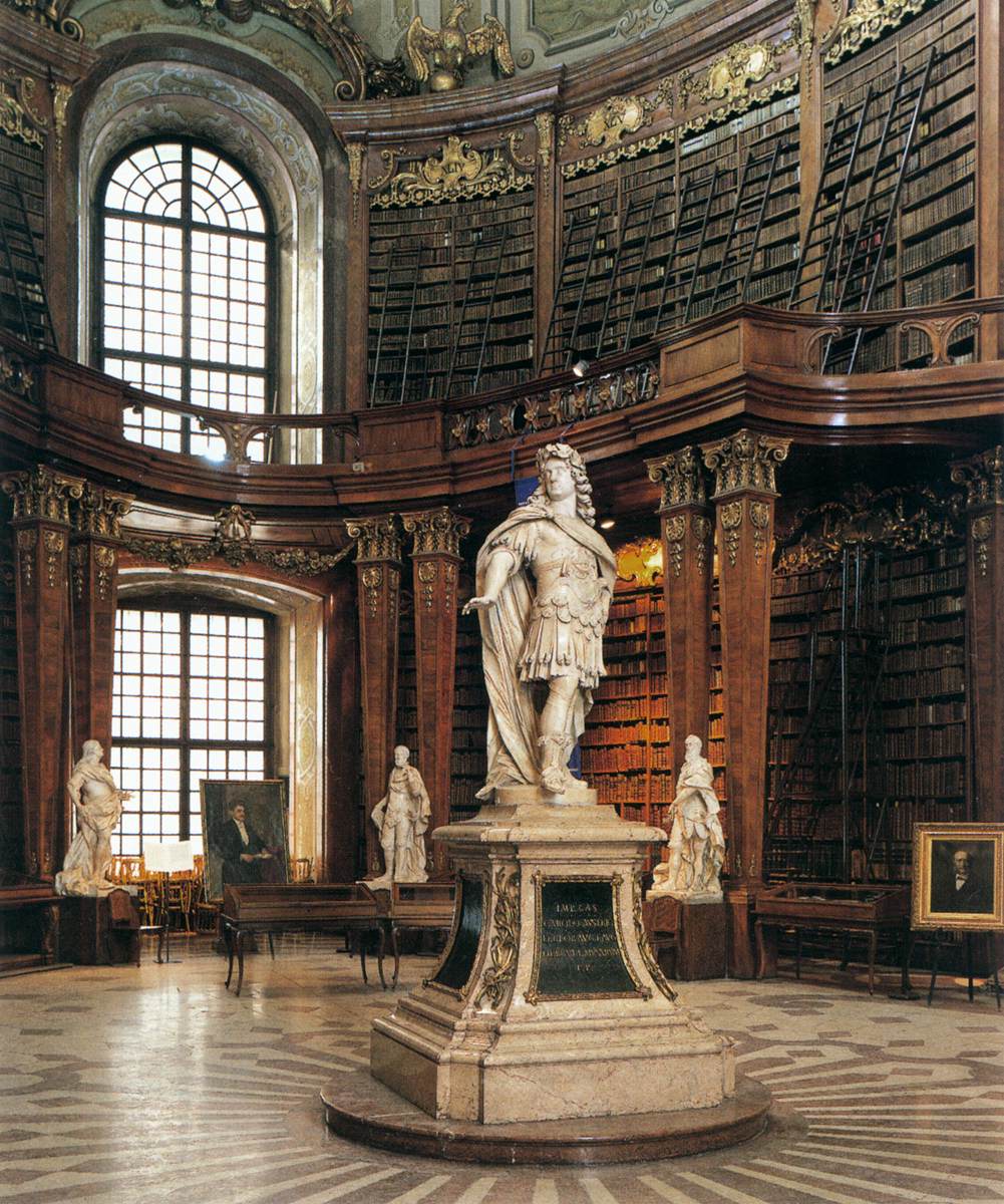 Interior view by FISCHER VON ERLACH, Johann Bernhard