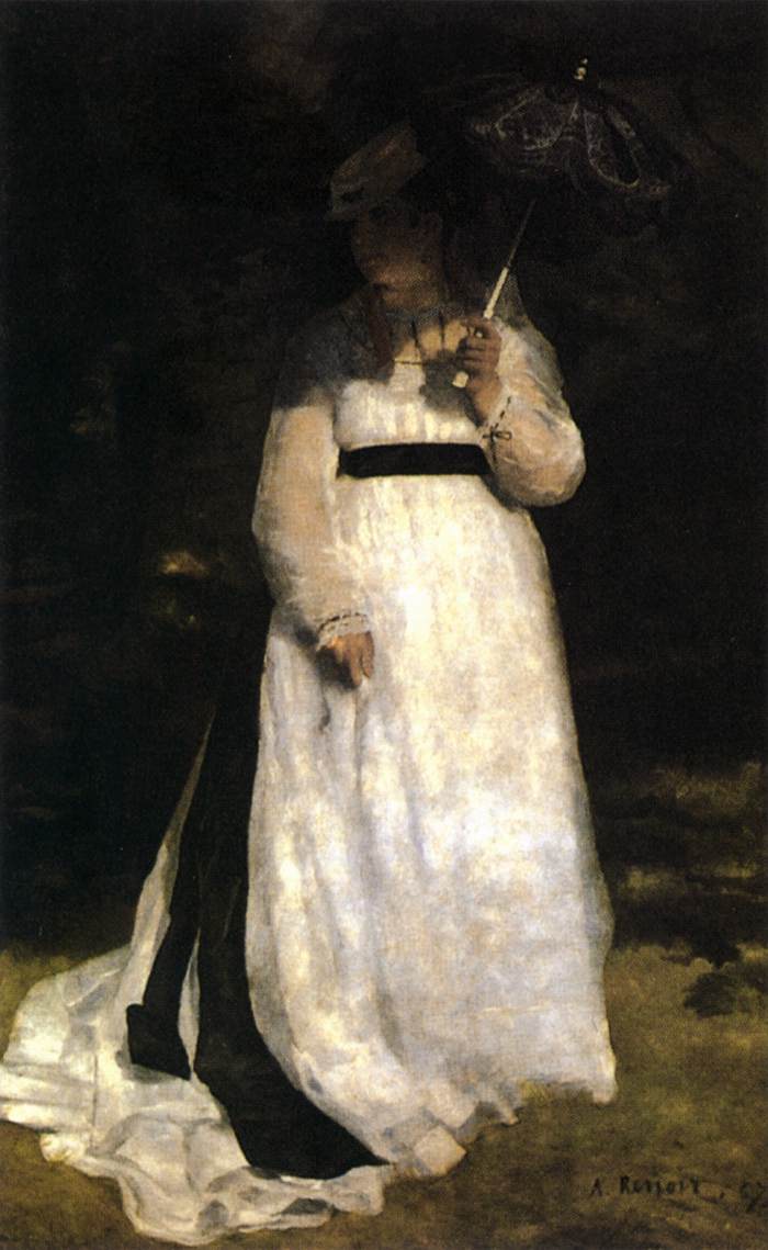 Lise (Woman with Umbrella) by PORCELLIS, Julius