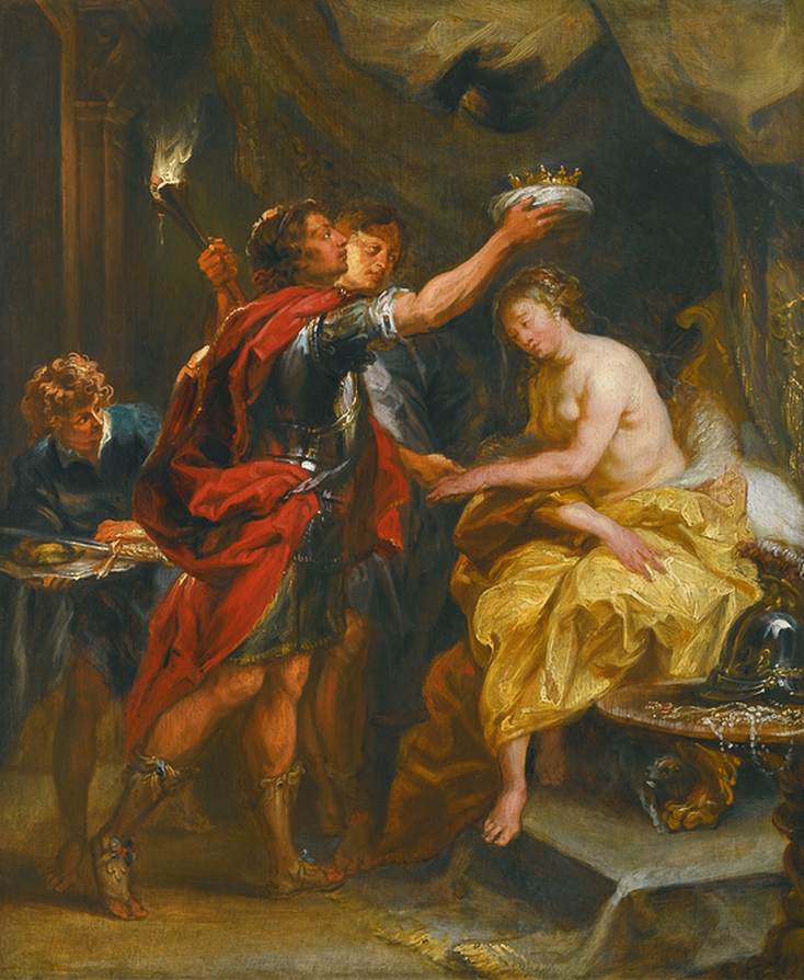 Alexander the Great Crowns Roxana by BOECKHORST, Jan van