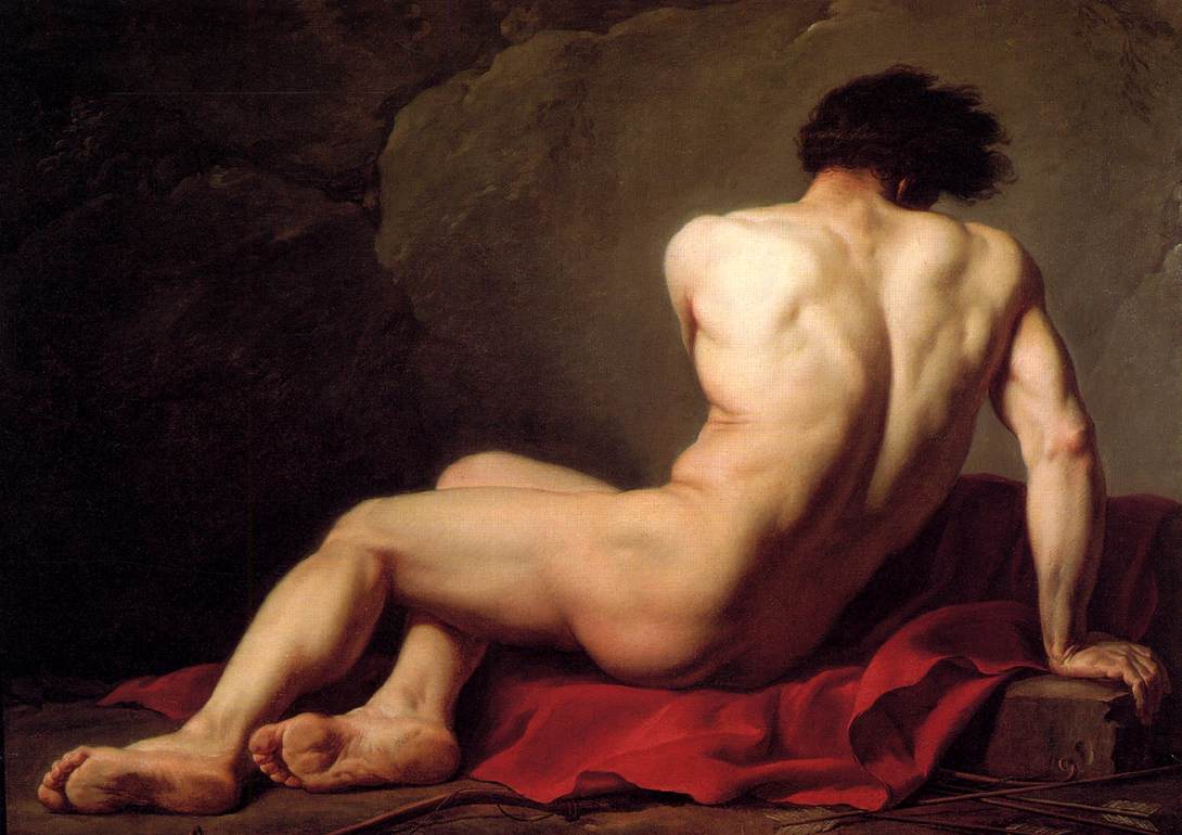 Patroclus by DAVID, Jacques-Louis