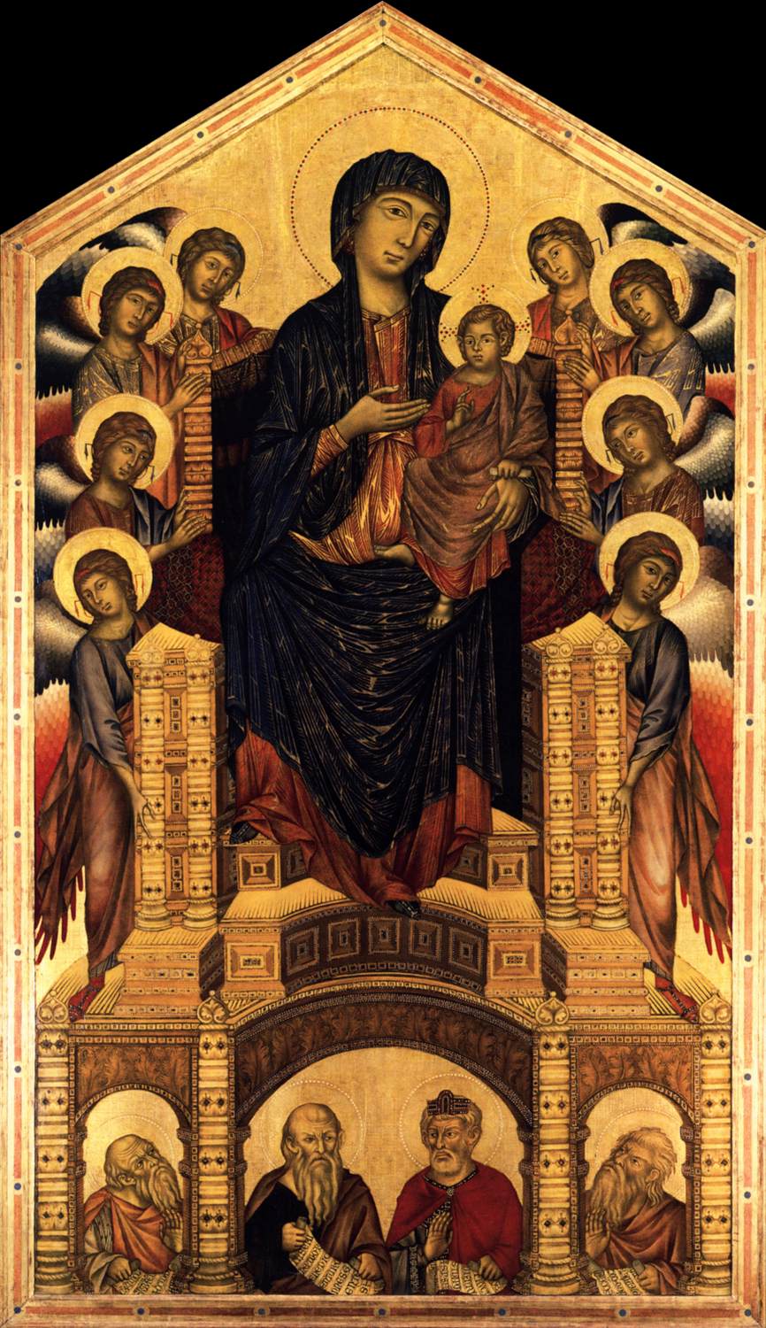 The Madonna in Majesty (Maestà) by