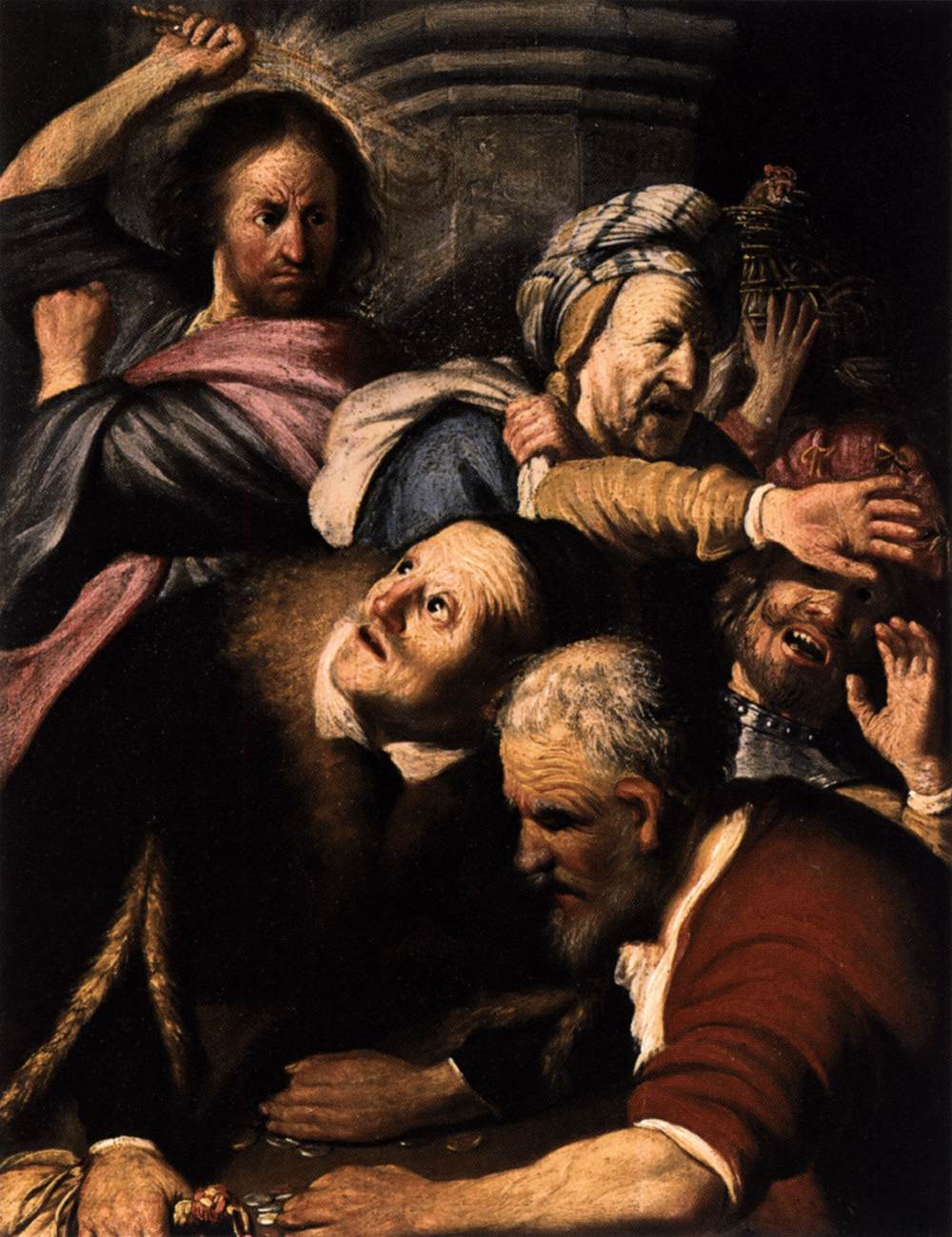 Christ Driving the Money-Changers from the Temple by