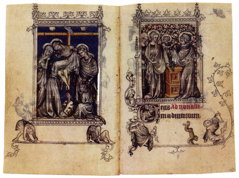 Book of Hours of Jeanne d'Évreux by PUCELLE, Jean