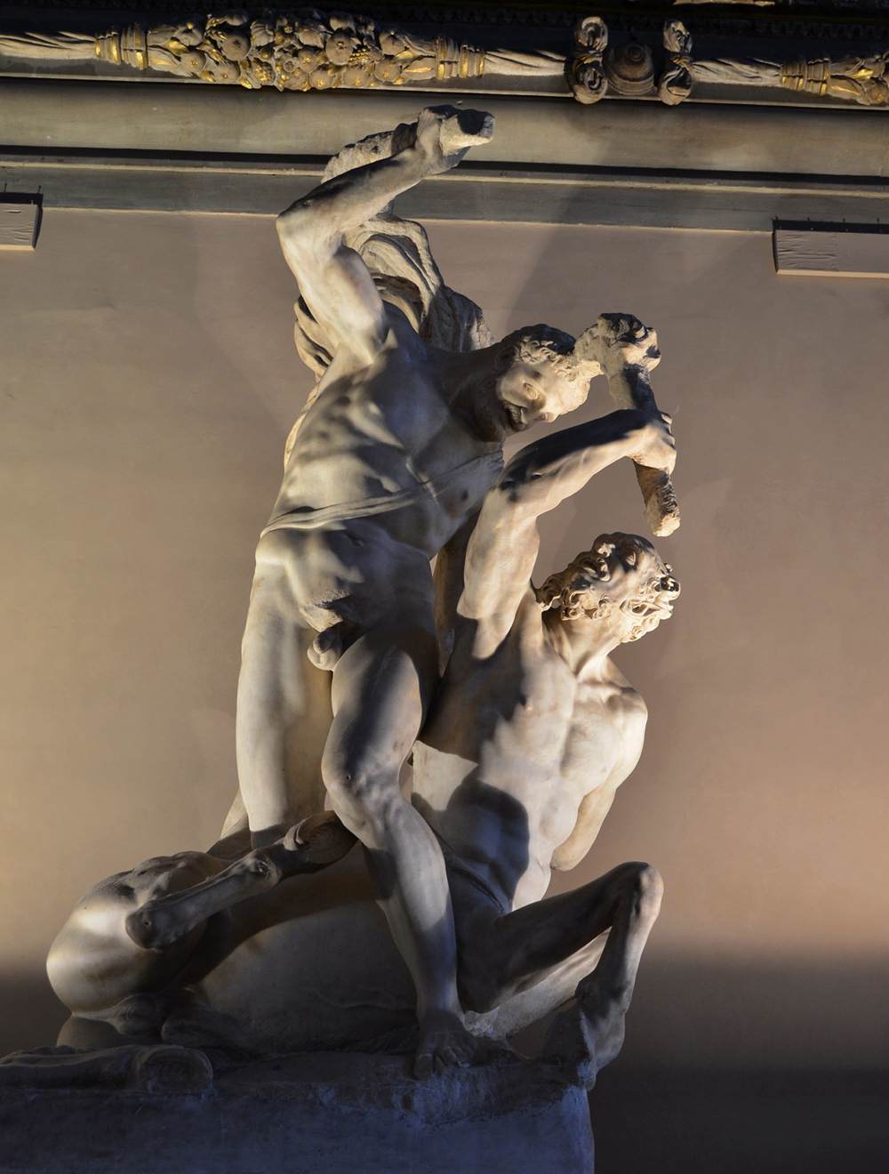 Hercules and the Centaur Nessus by ROSSI, Vincenzo de'