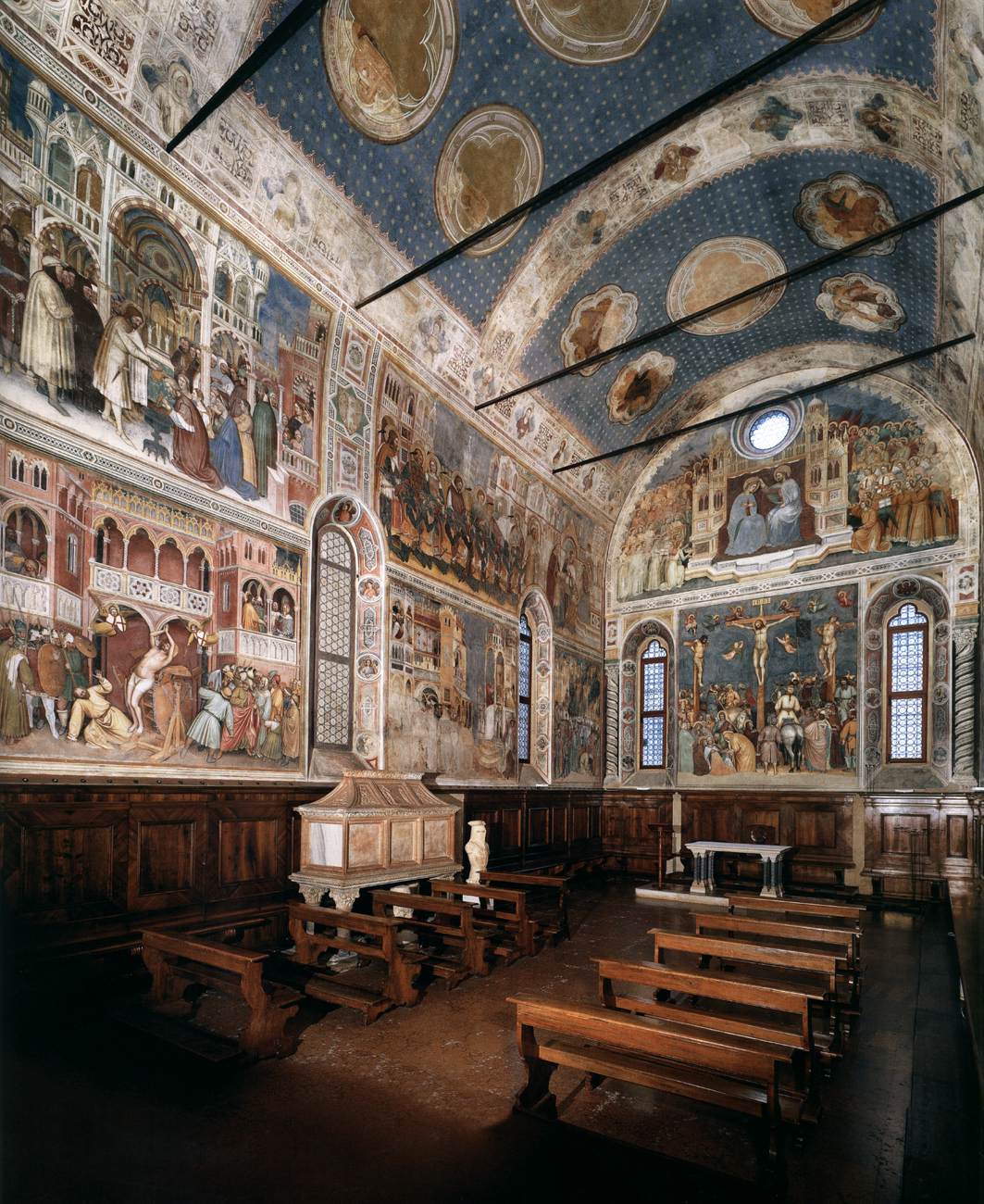 View of the chapel by