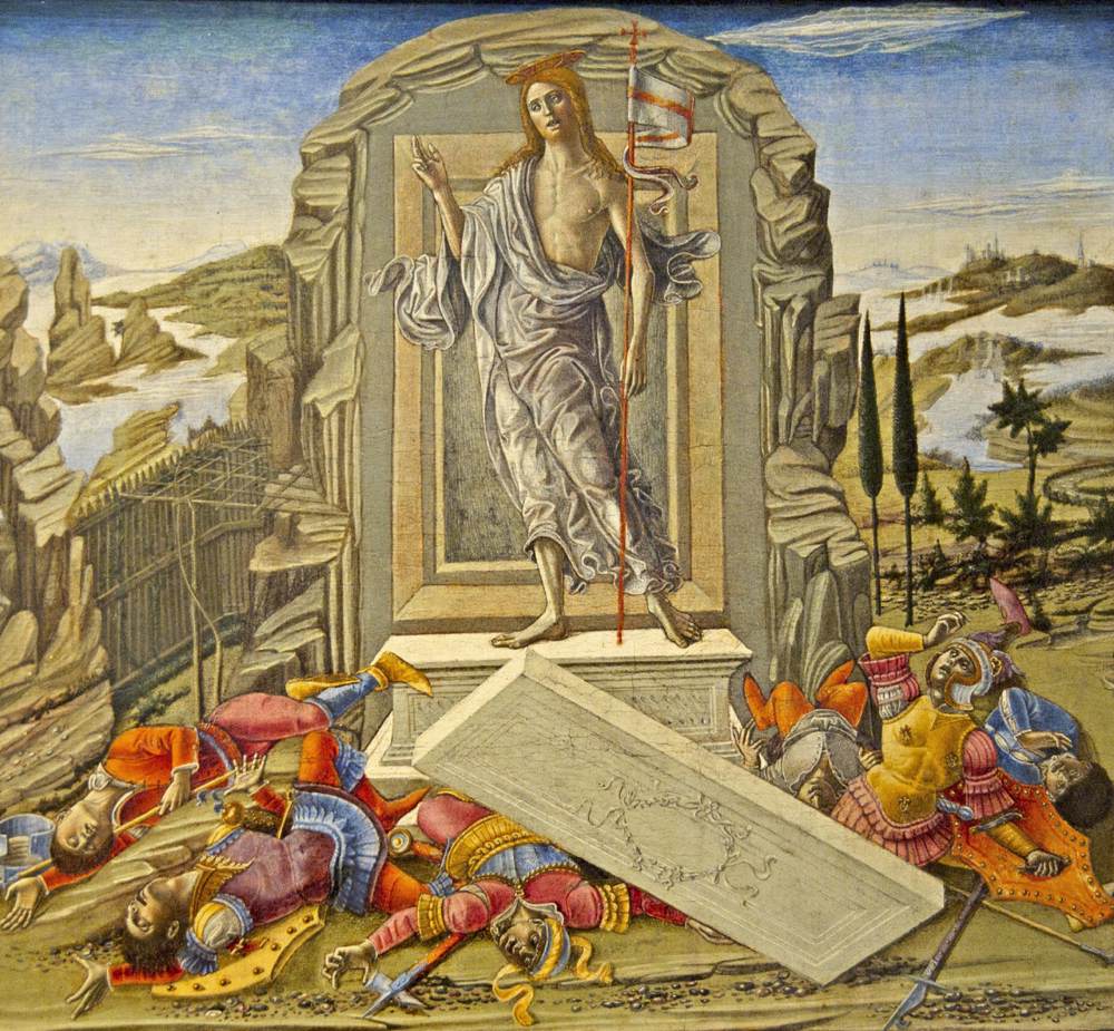 The Resurrection by BENVENUTO DI GIOVANNI