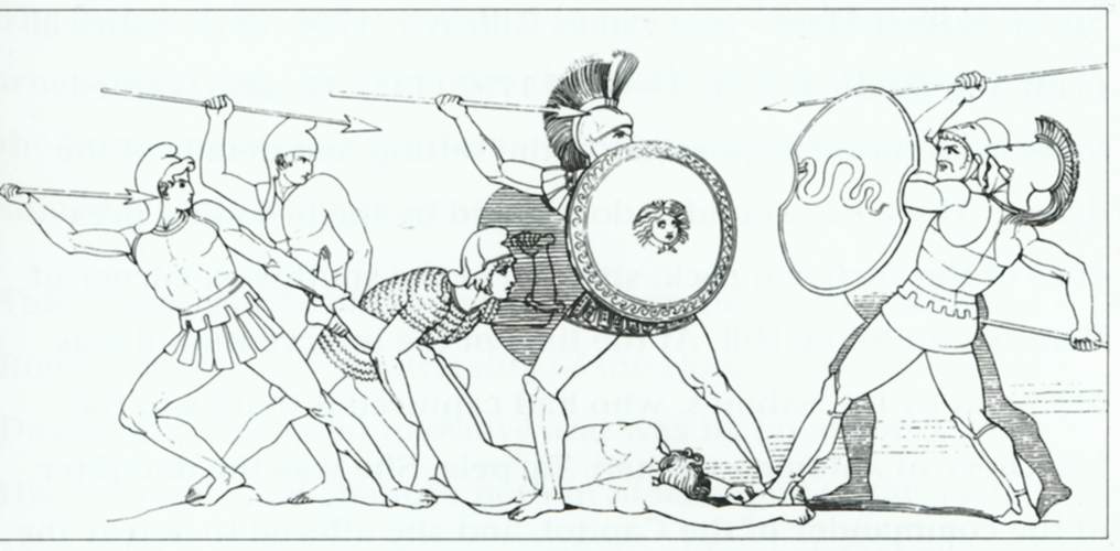 The Fight for the Body of Patroclus by