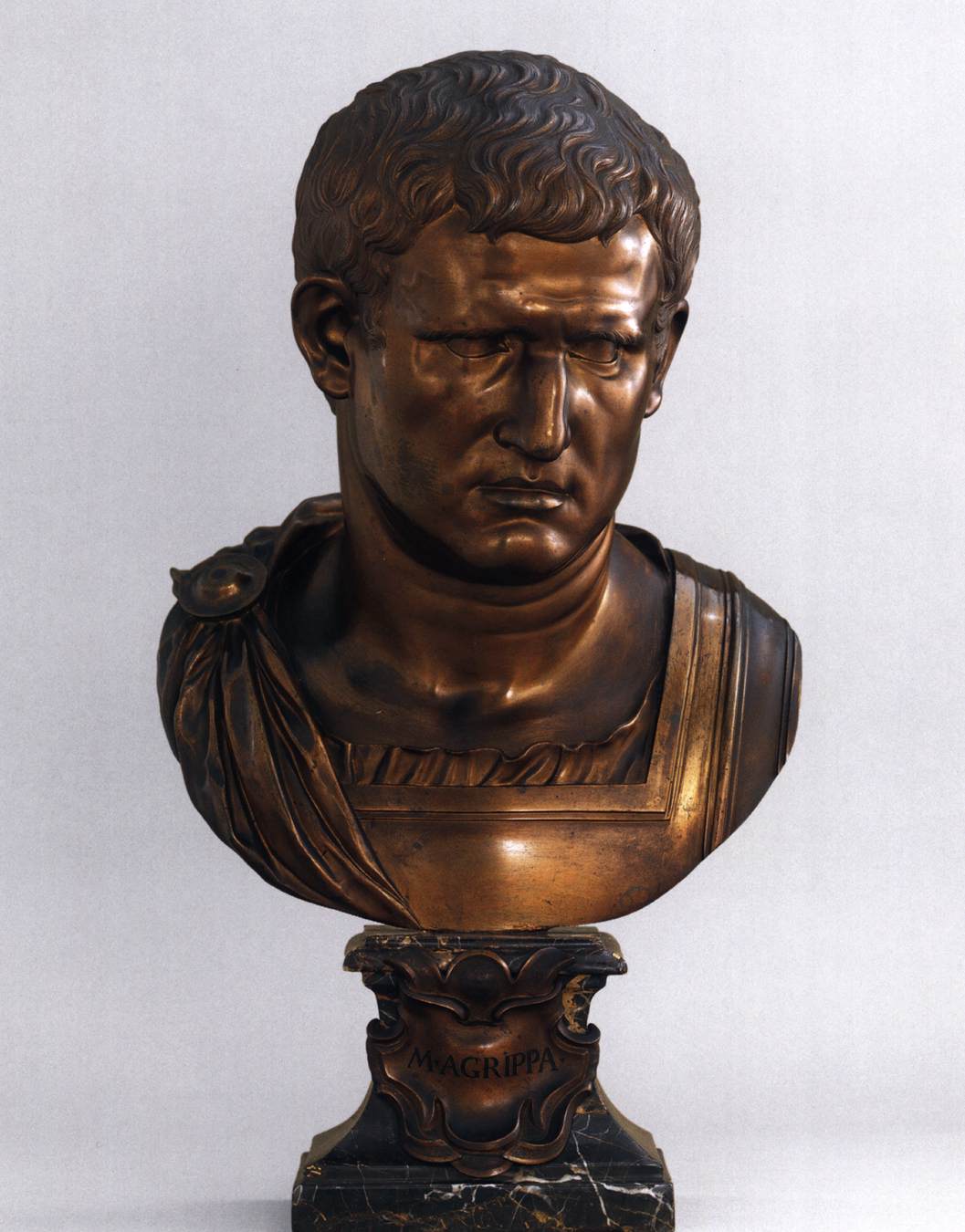 Bust of Agrippa by SOLDANI BENZI, Massimiliano