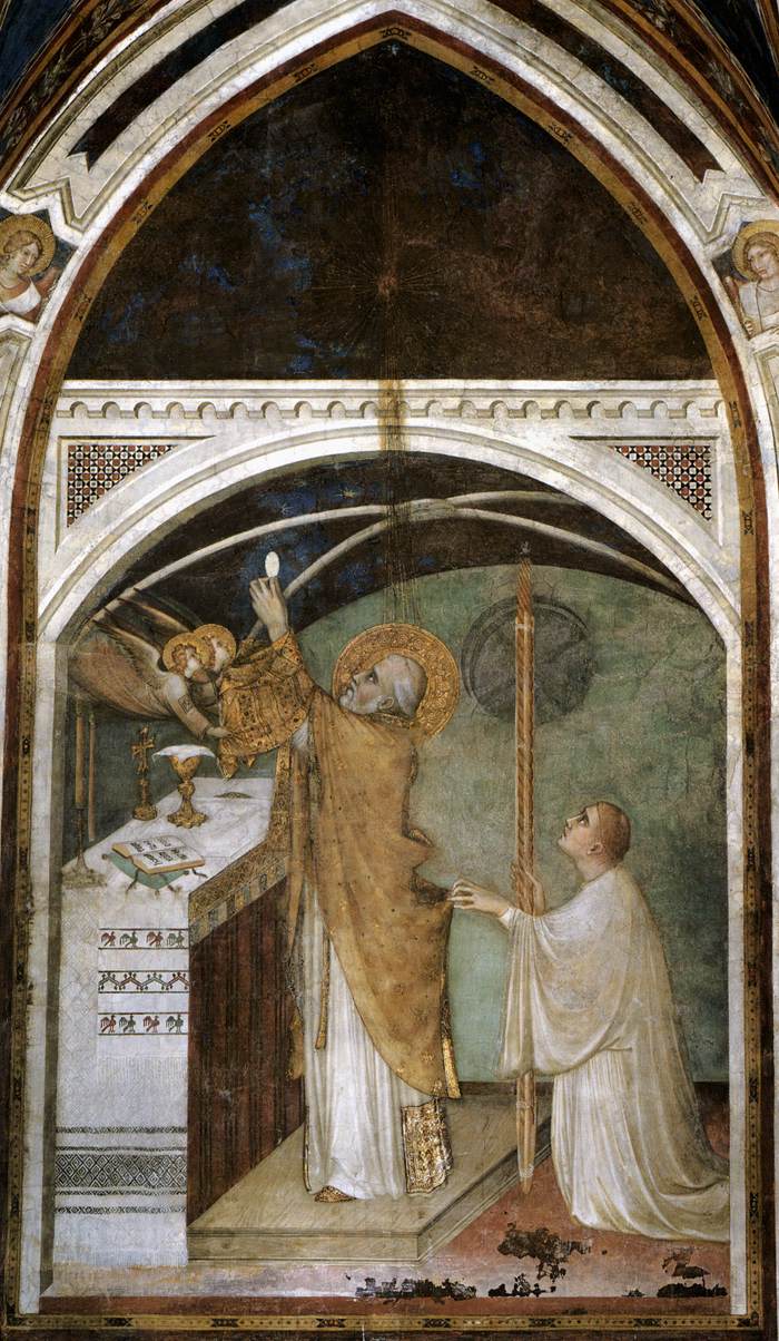 Miraculous Mass (scene 7) by SIMONE MARTINI