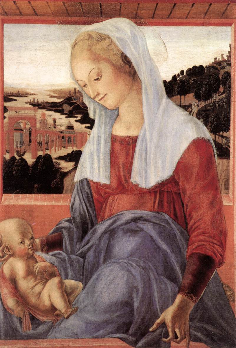 Madonna and Child by FRANCESCO DI GIORGIO MARTINI